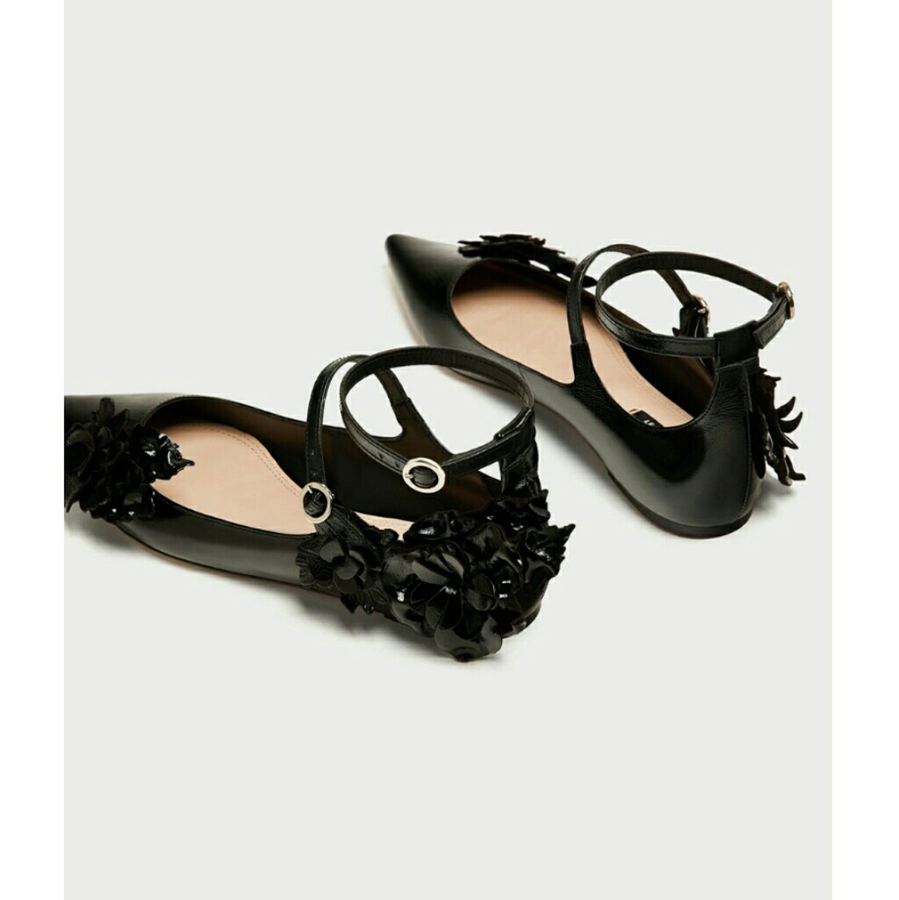 Zara leather flats - Picture 2 of 3